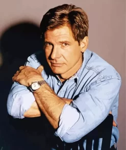 Charismatic Harrison Ford Paint by Number