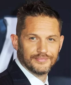 Charismatic Tom Hardy Paint by Number