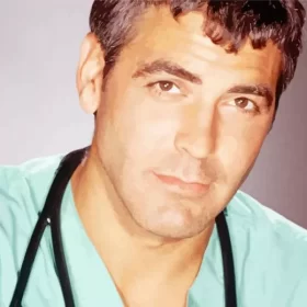 Charming George Clooney Paint by Number