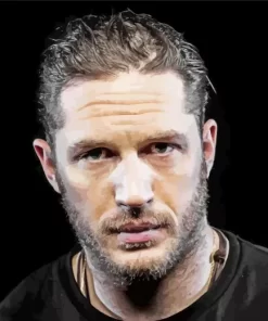 Charming Tom Hardy Paint by Number