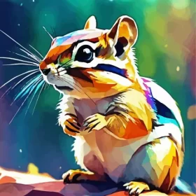 Colorful Pika Art Paint by Number