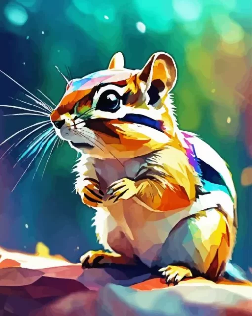 Colorful Pika Art Paint by Number