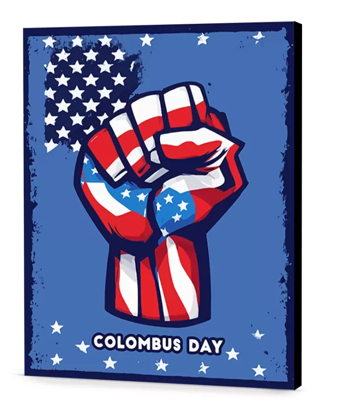 Columbus Day USA Art