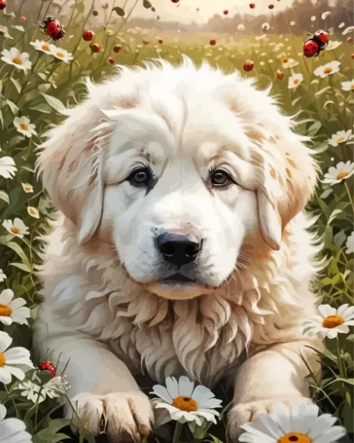 Great Pyrenees Paint by Number