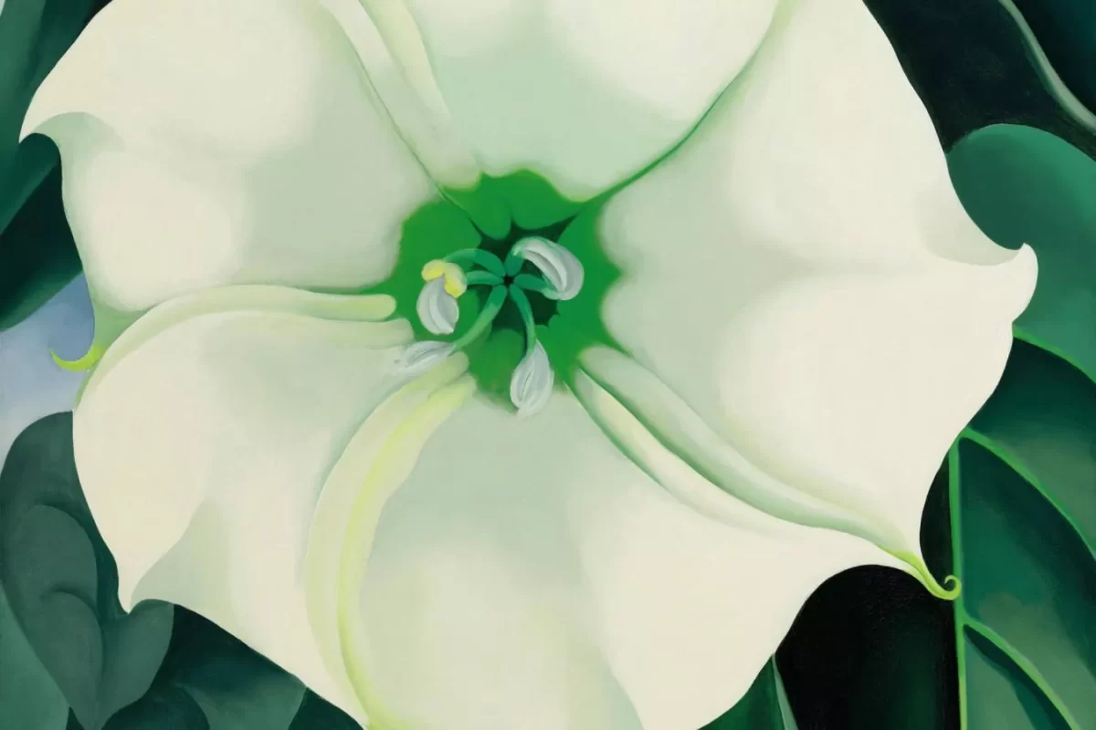 Georgia O’Keeffe – Jimson Weed/White Flower No. 1 female painters