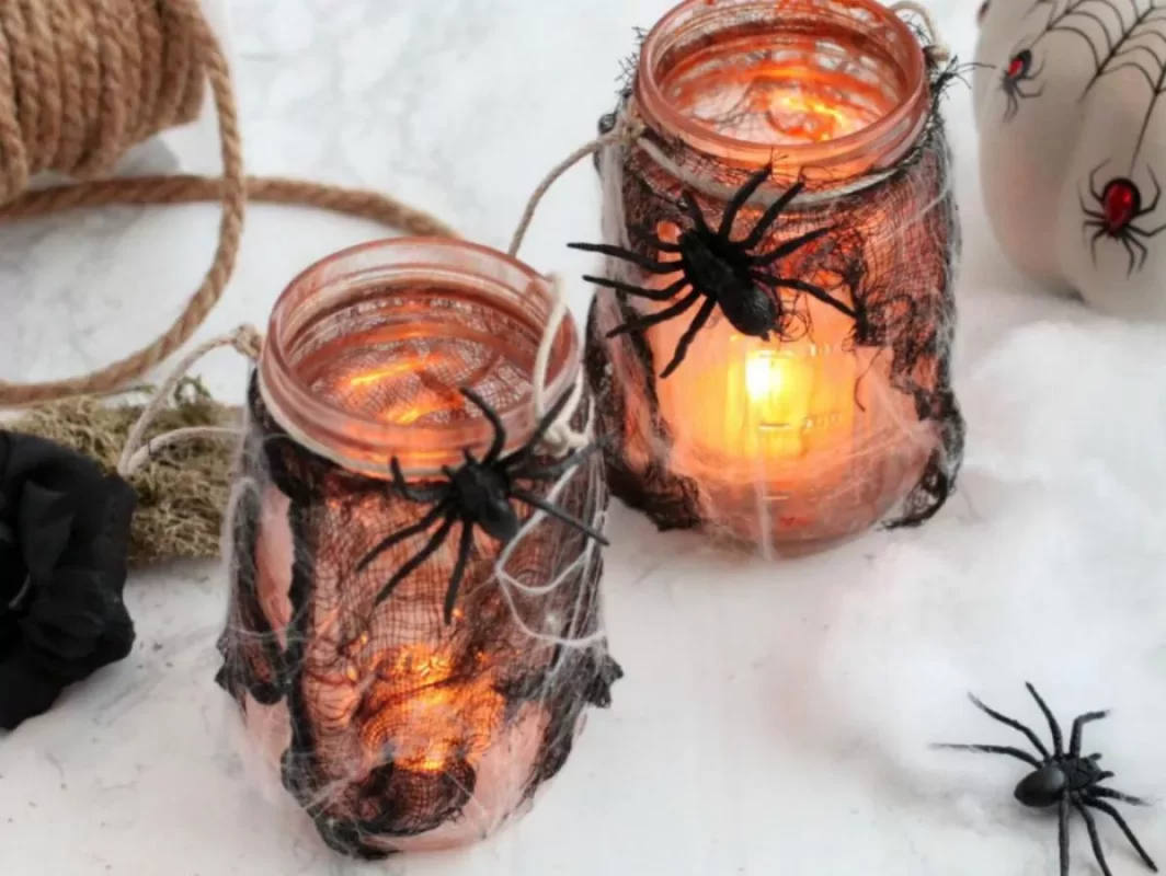 Spooky Halloween Mason Jars halloween activities