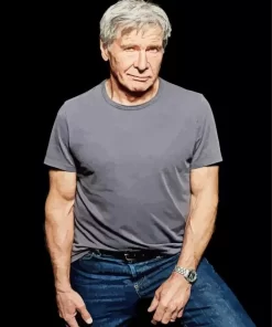 Iconic Harrison Ford Paint by Number