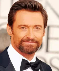 Iconic Hugh Jackman Paint by Number