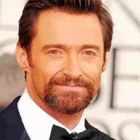 Iconic Hugh Jackman Paint by Number