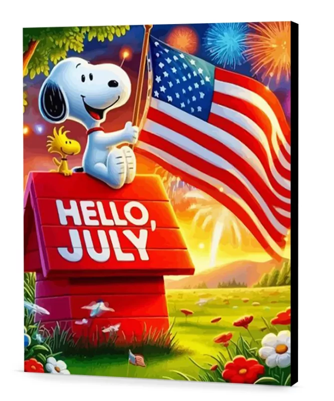 Hello July Independence Day