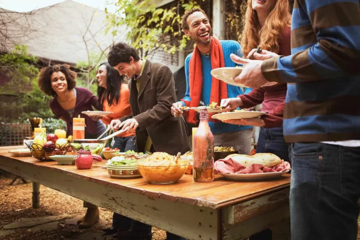 Themed Potluck Dinner Backyard BBQ Bash