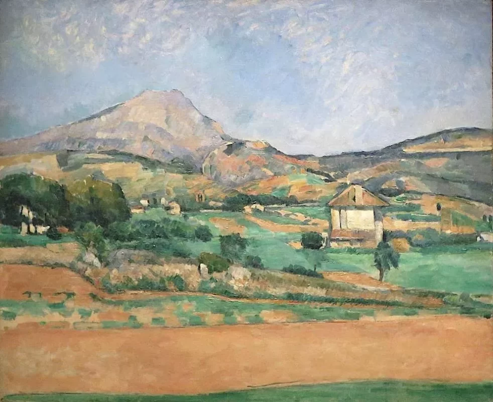 "Mont Sainte-Victoire" by Paul Cezanne