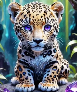 Little Jaguar Paint by Number