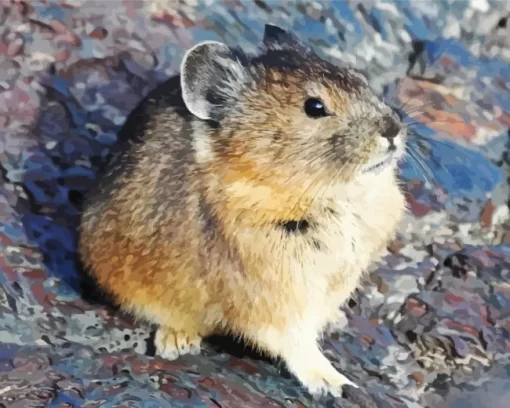 Little Pika Paint by Number