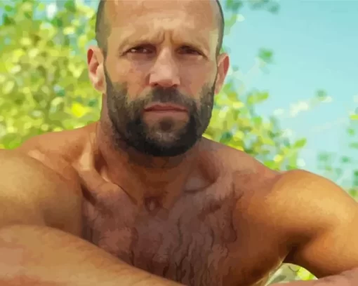 Mechanic Resurrection Jason Statham Paint by Number