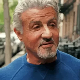 Old Sylvester Stallone Paint by Number