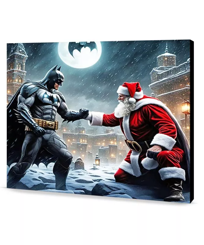 Santa and Batman