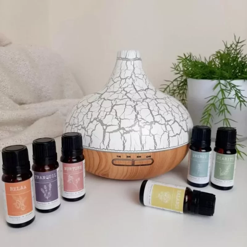 Aromatherapy Diffuser and Essential Oil Set