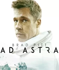 Brad Pitt AD ASTRA Paint by Number