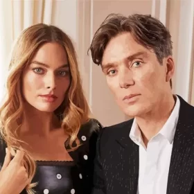 Cillian Murphy And Margot Robbie Paint by Number