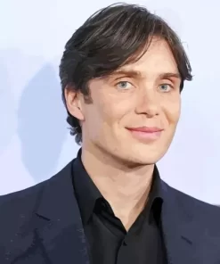 Cillian Murphy Smiling Paint by Number