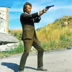 Clint Eastwood Dirty Harry Don Siegel Paint by Number