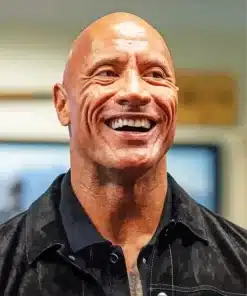 Dwayne Johnson Paint by Number