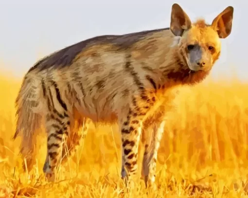 Hyenas Animal Paint by Number