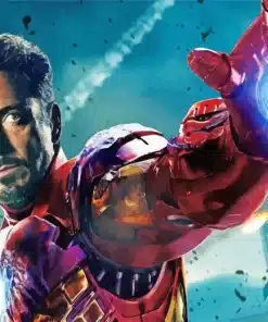 Iron Man Paint by Number