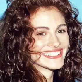 Julia Roberts In Curly Hair Paint by Number