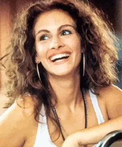 Julia Roberts Smiling Paint by Number