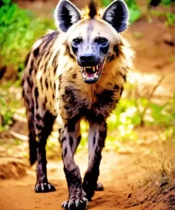 Mad Hyena Paint by Number