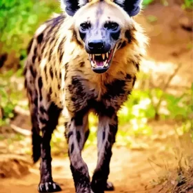 Mad Hyena Paint by Number