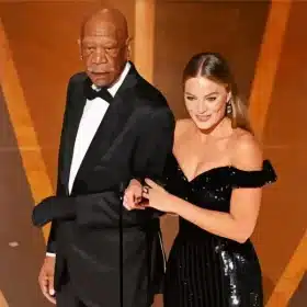 Morgan Freeman And Margot Robbie Paint by Number