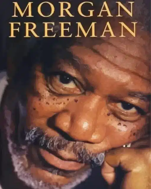 Morgan Freeman Poster Paint by Number