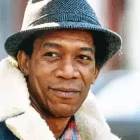 Morgan Freeman Wearing Hat Paint by Number