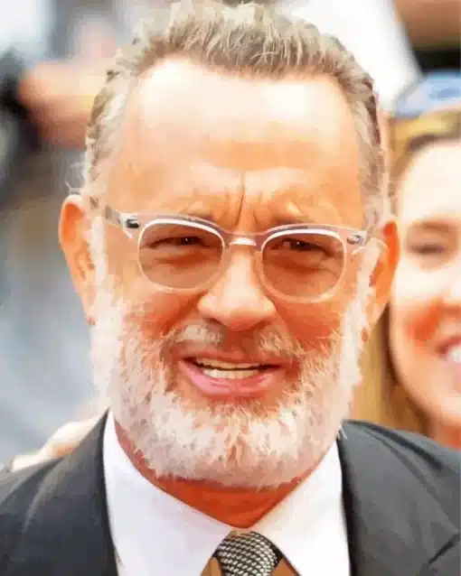 Old Tom Hanks Paint by Number