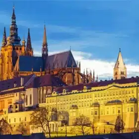 Prague Castle Paint by Number