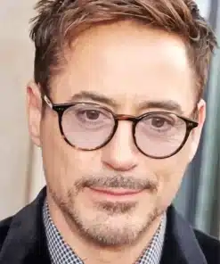 Robert Downey Jr With Glasses Paint by Number