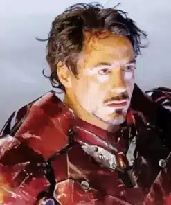 Robert Downey Actor Paint by Numbers Robert Downey Actor Paint by Numbers