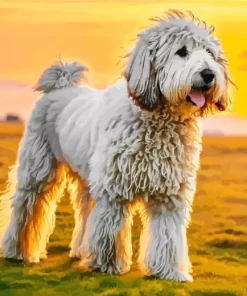 Sheepadoodle Animal Paint by Number