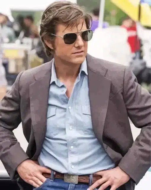 Tom Cruise Wearing Sunglasses Paint by Number