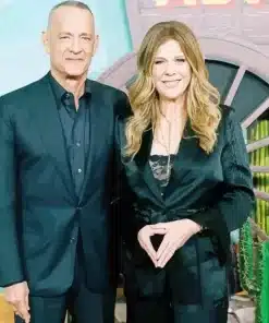 Tom Hanks And Rita Wilson Paint by Number