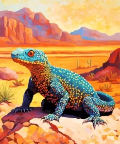 Big Gila Monster Paint by Number