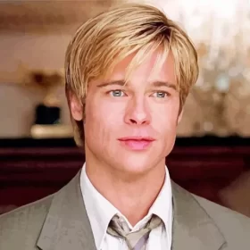 Young Brad Pitt Paint by Number