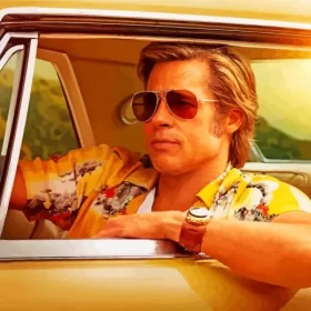 Brad Pitt Once Upon A Time In Hollywood Paint by Number