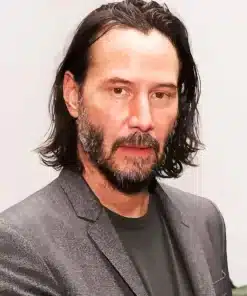 Charismatic Keanu Reeves Paint by Number