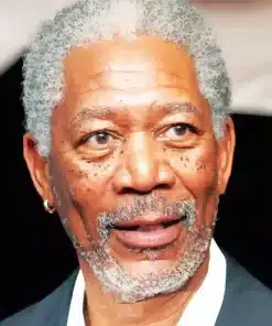 Charismatic Morgan Freeman Paint by Number