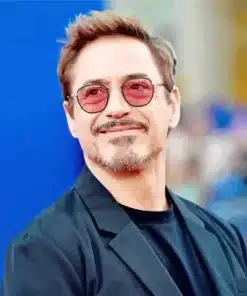 Charismatic Robert Downey JR Paint by Number