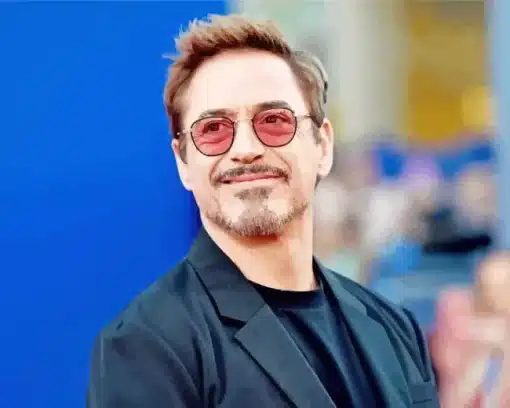 Charismatic Robert Downey JR Paint by Number